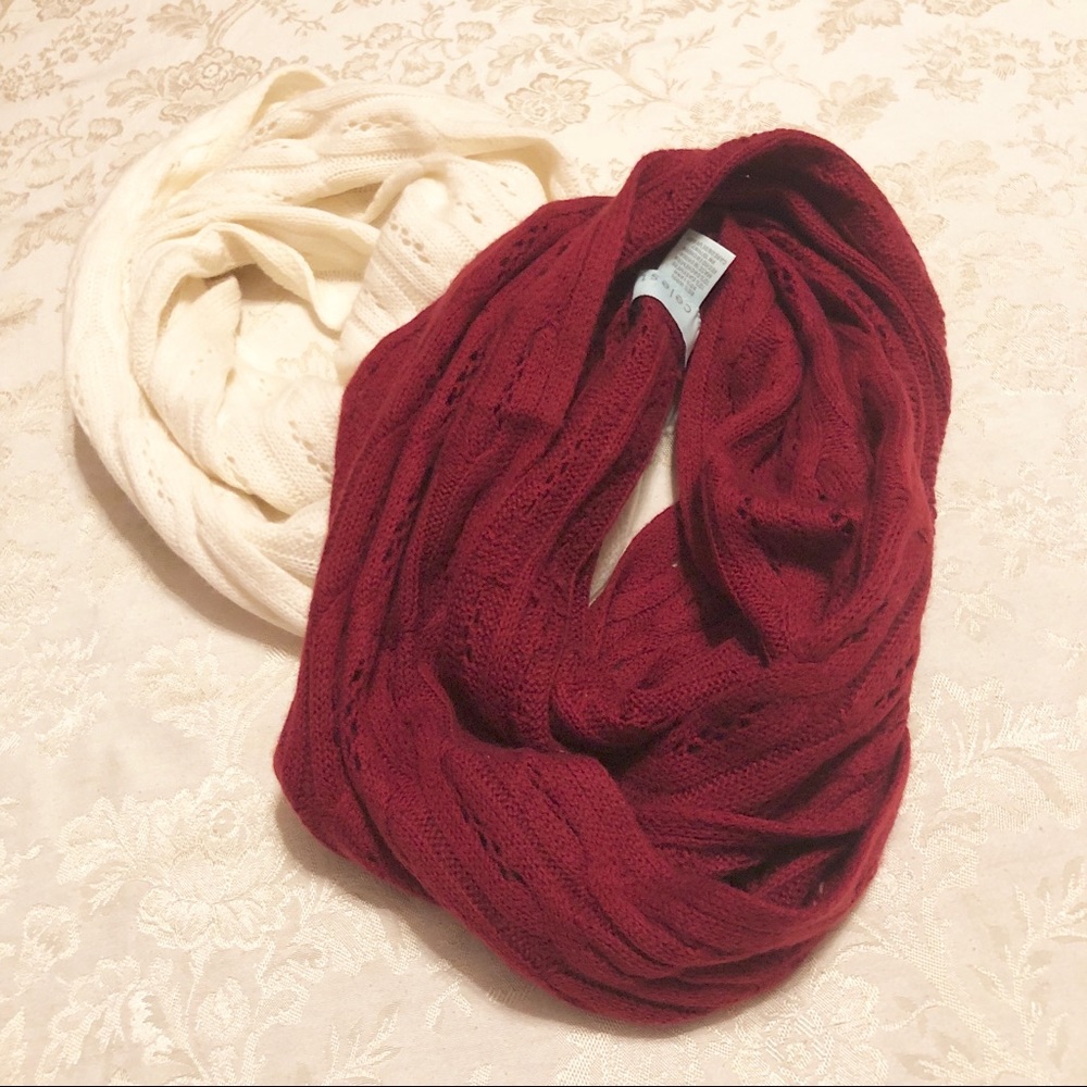 Celeste | Wool And Cashmere Infinity Scarf Set